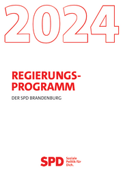 Regierungsprogramm der SPD zur Landtagswahl 2024