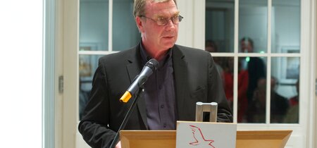 Ralf Christoffers zur Ausstellungseröffnung in der Landeszentrale