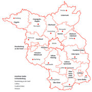Brandenburg-Karte