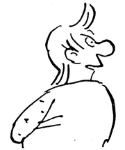 Karikatur von Hogli