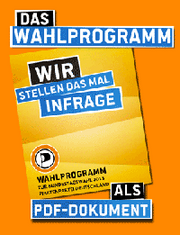 Zum Wahlprogramm der Piraten