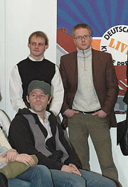 Björn Gripinski, Patrick Weiss und Stefan Lierse; Foto: Harald Hirsch
