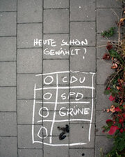 Heute schon gewählt? Foto: time. / photocase.com