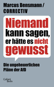 Buchcover: "Niemand kann sagen, er hätte es nicht gewusst"