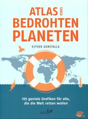 Buchcover Atlas eines bedrohten Planeten