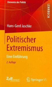 Buchcover Politischer Extremismus