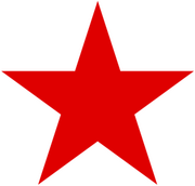 Roter Stern als Symbol des Kommunismus