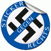 Wettbewerb: Sticker gegen Rechts - Den demokratischen Gedanken mit kreativer Energie stärken!