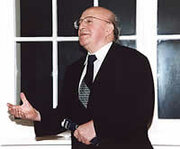 Dr. Wolfgang Ullmann  Theologe, ehemaliges Mitglied des Deutschen Bundestages und des Europäischen Parlaments