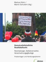 Cover vom Buch Demokratiefeindliche Realitätsflucht