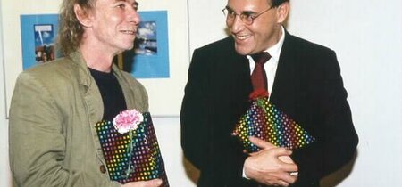 Andreas Prüstel und Gregor Gysi