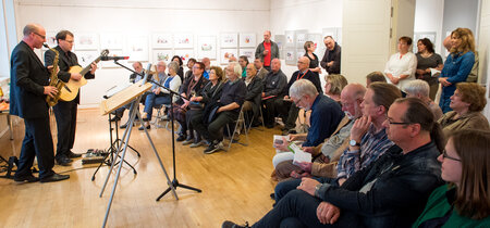 In der Ausstellung