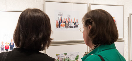 In der Ausstellung