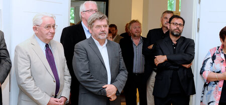 3. v.l.: Hans Misselwitz, ehemaliger Leiter der Landeszentrale
