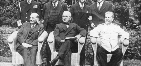 Potsdamer Konferenz der führenden Staatsmänner der drei alliierten Mächte der UdSSR, Grossbritannien und der USA 
