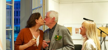 Christiane Steltner und F.W. Bernstein