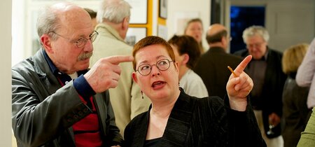 Dirk Sager und Martina Weyrauch