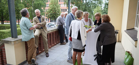 Terrasse der Landeszentrale