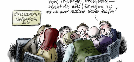 Karikatur: Klaus Stuttmann