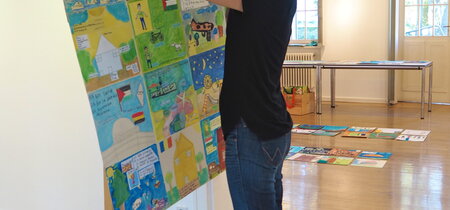 In der Ausstellung