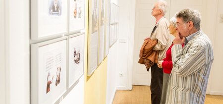 In der Ausstellung "In Brandenburg willkommen?"
