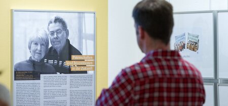 In der Ausstellung "In Brandenburg willkommen?"