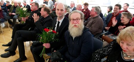 Die Fotografen Andreas Franke und Detlev Steinberg