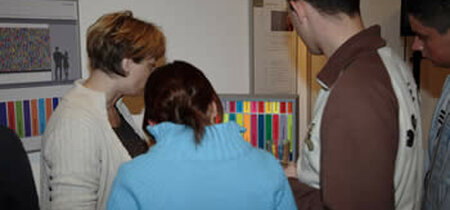 Ausstellungsbesucher