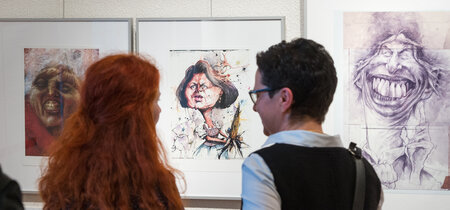Regine Hildebrandt in der Ausstellung Regine Hildebrandt in der Ausstellung