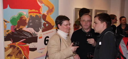 In der Ausstellung
