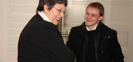 Martina Schellhorn und Björn Gripinski