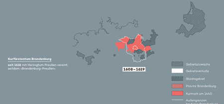 Karte 1608 - 1619