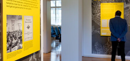 In der Ausstellung "Napola Potsdam"