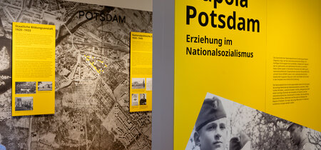 In der Ausstellung "Napola Potsdam"