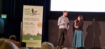 Filmgespräch mit Moritz Springer und Gästen, moderiert von Katrin Springer, Leiterin der Ökofilmtour
