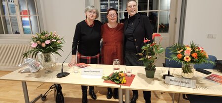 v.l.: Irene Dieckmann, Martina Weyrauch und Bettina Götze 
