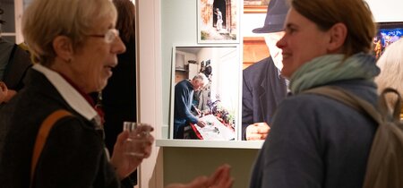 Ausstellungseröffnung "Was bleibt - Arm im Alter"