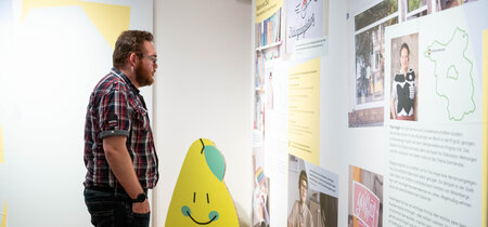 Einblicke in die Ausstellung "Mitmachen. Demokratie in Brandenburg"