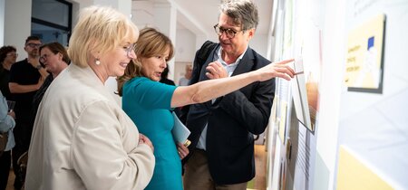 Einblicke in die Ausstellung "Mitmachen. Demokratie in Brandenburg"