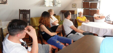 Jugendliche im Workshop
