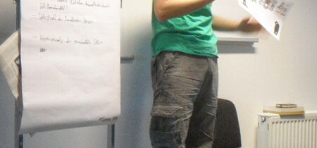 Präsentation der Ergebnisse vom Workshop