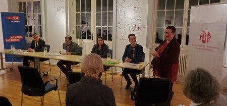 In der Veranstaltung "Kiffen für alle" am 11.01.2023