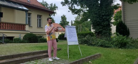 Sebastian Klusmann beim Brandenburg-Quiz 2024