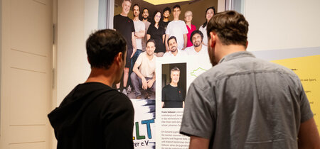 Einblicke in die Ausstellung "Mitmachen. Demokratie in Brandenburg"