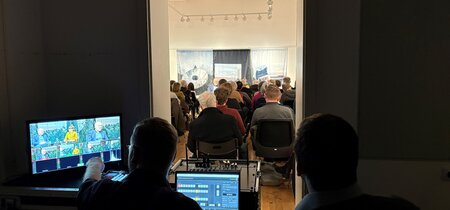 Volles Haus zur Veranstaltung "Macht im Umbruch" mit Herfried Münkler