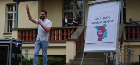 5. Brandenburg-Quiz mit Sebastian Klussmann in der Landeszentrale