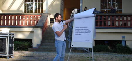 5. Brandenburg-Quiz mit Sebastian Klussmann in der Landeszentrale