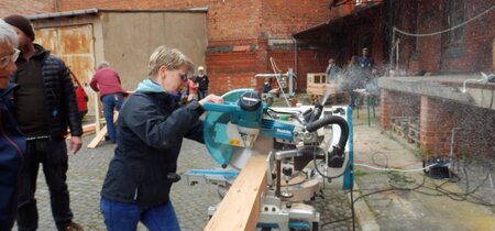 Stadtmöbel bauen für Perleberg