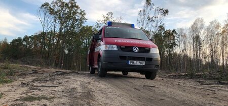 Dreh mit Marie - Feuerwehrauto Treuenbrietzen