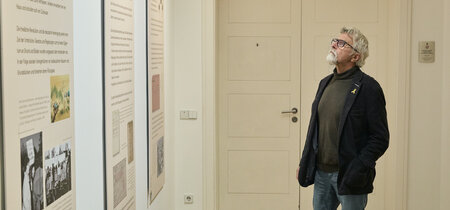 In der Ausstellung "Haus ohne Grund"